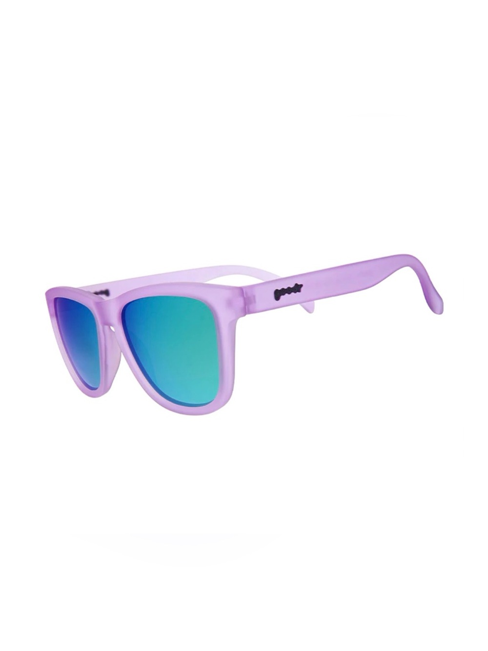 goodr Purple Frame Mirror Polarized Sunglasses NWT - Picture 5 of 6